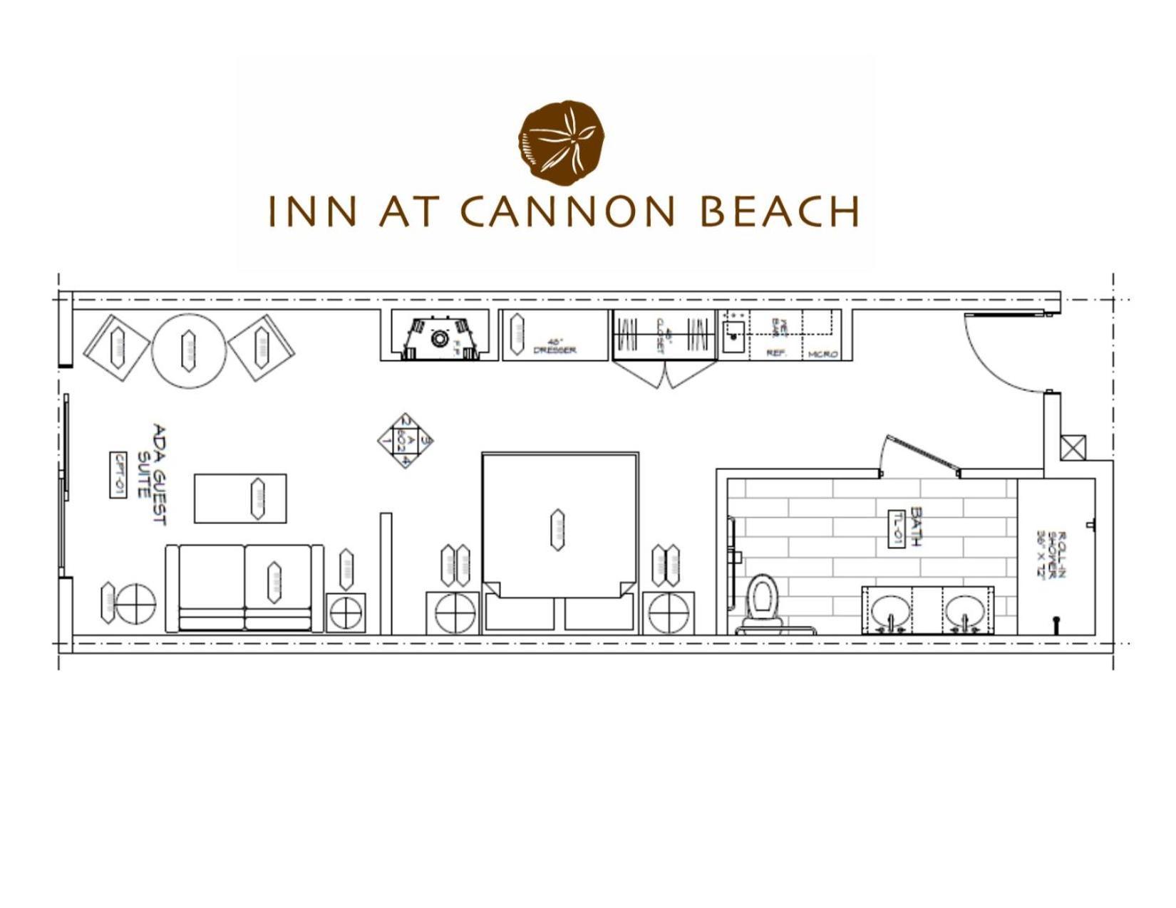 Inn At Cannon Beach Rom bilde