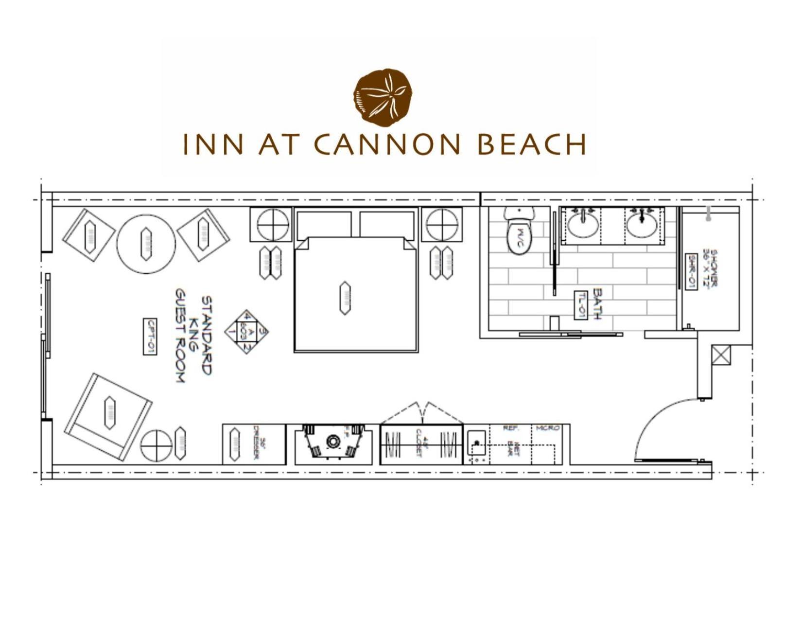 Inn At Cannon Beach Rom bilde